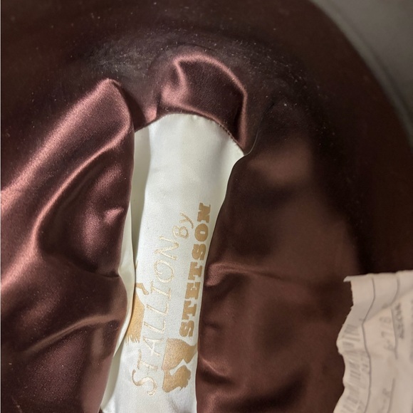 Stetson Tan Hat with Black Band - Picture 4 of 5